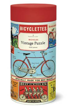 "Fahrräder" Cavallini Vintage Puzzle, 1000 Teile