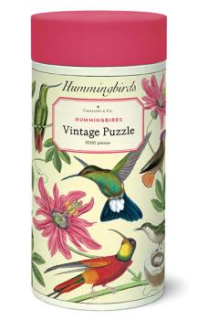 "Kolibris, Hummingbirds" Cavallini Vintage Puzzle , 1000 Teile